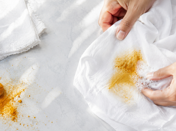How to Remove Turmeric (Haldi) Stains From Clothes